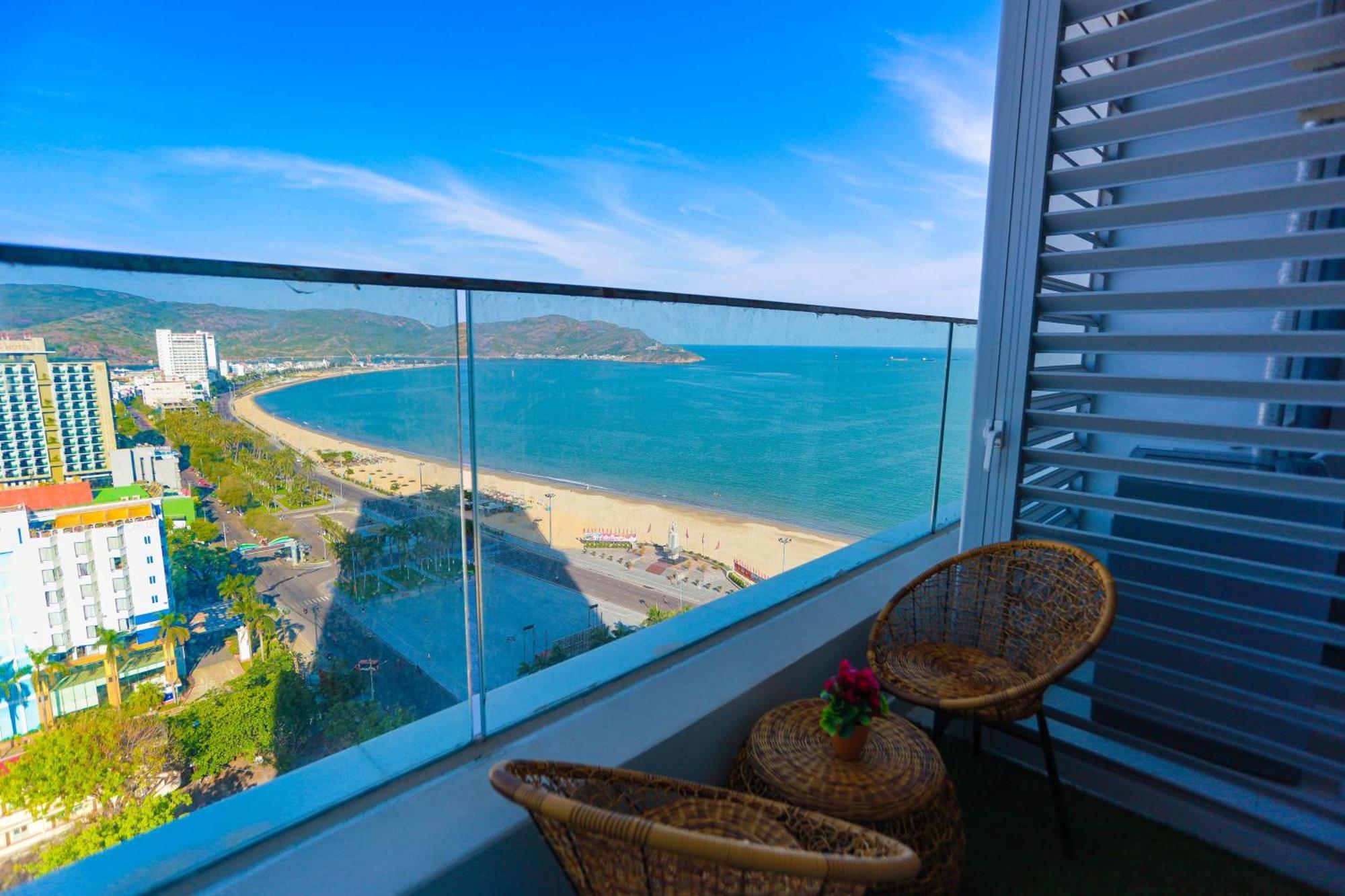 Tms Beachfront Apartment Quy Nhon Bay Exterior foto